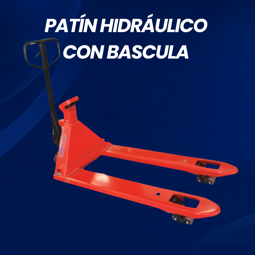 Patín hidráulico Con Bascula